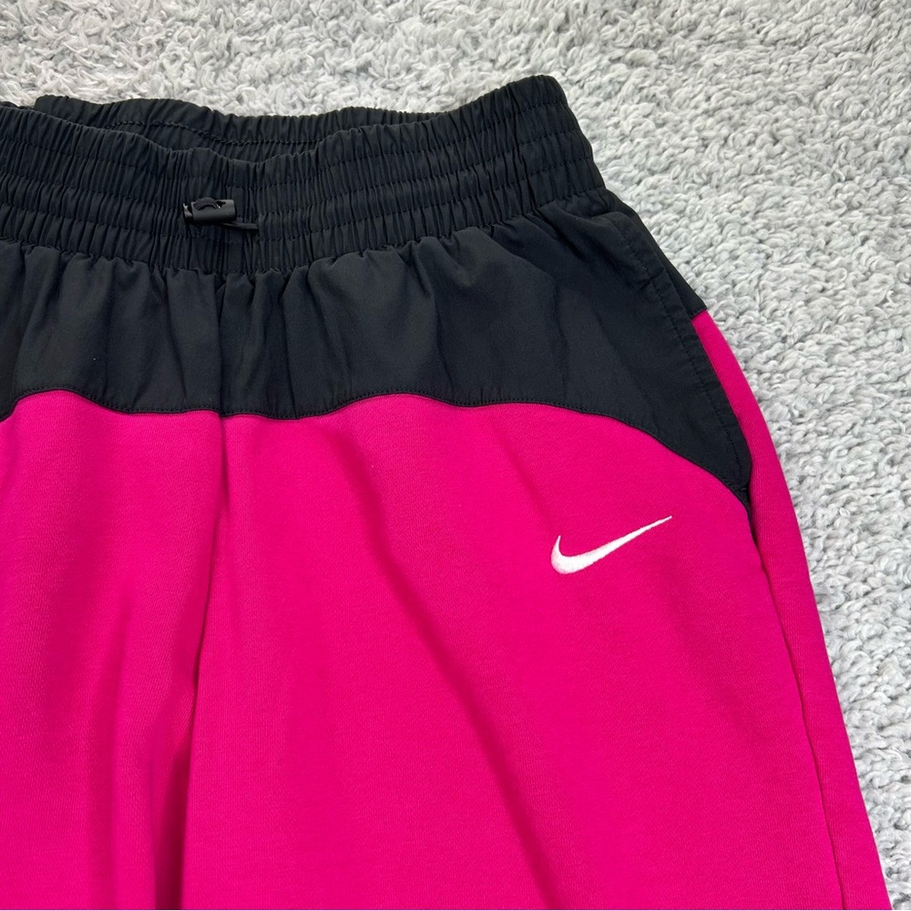 Nike Outfit Womens Small Matching Outfit Sweatshirt Sweatpants Pink Black Travel - Picture 3 of 9